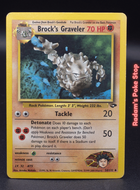 Brock's Graveler #34 Gym Challenge