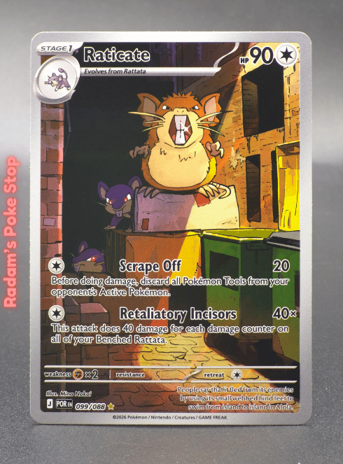 Raticate #099 Perfect Order IR