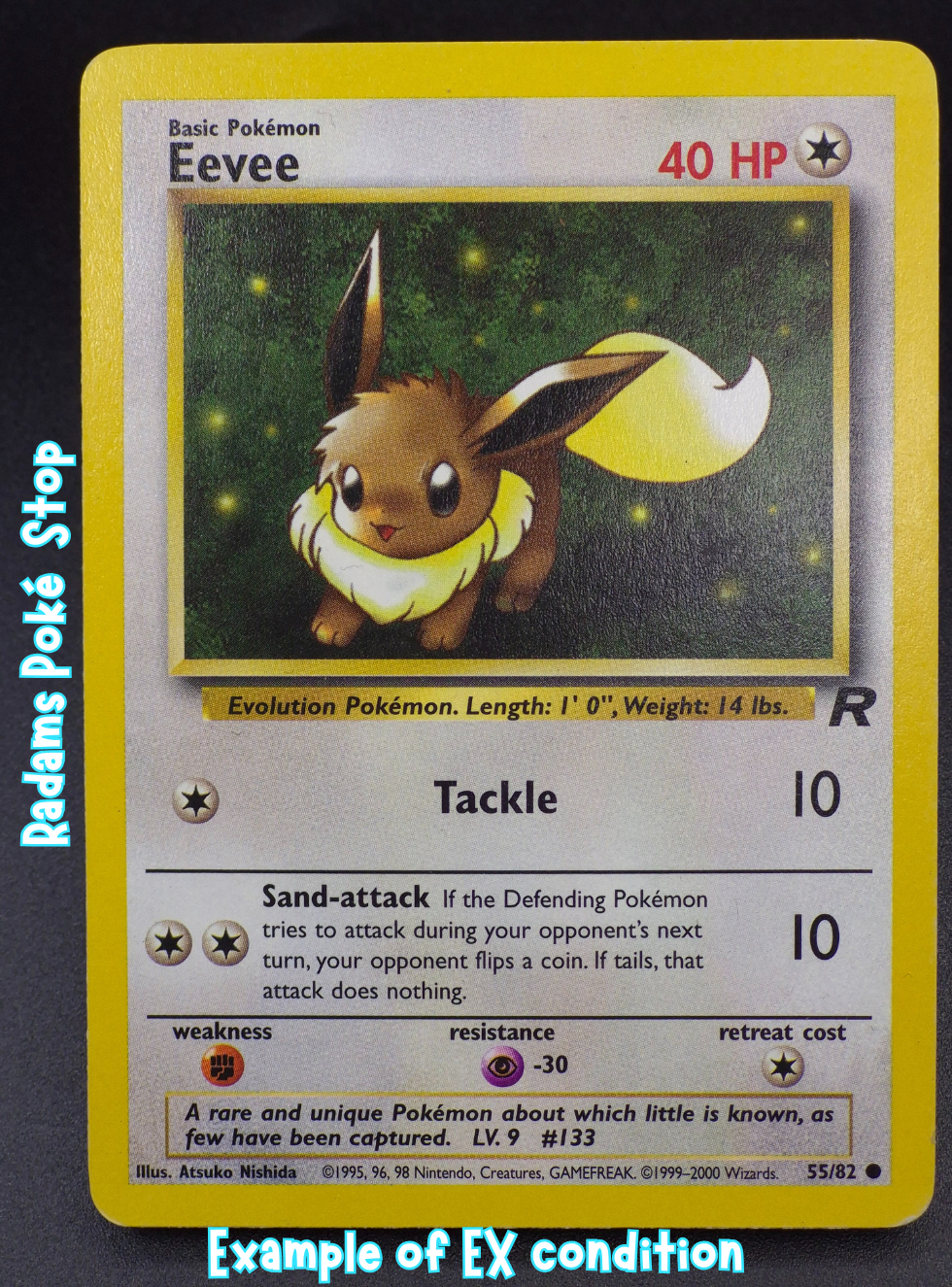 Eevee #55 common Team Rocket