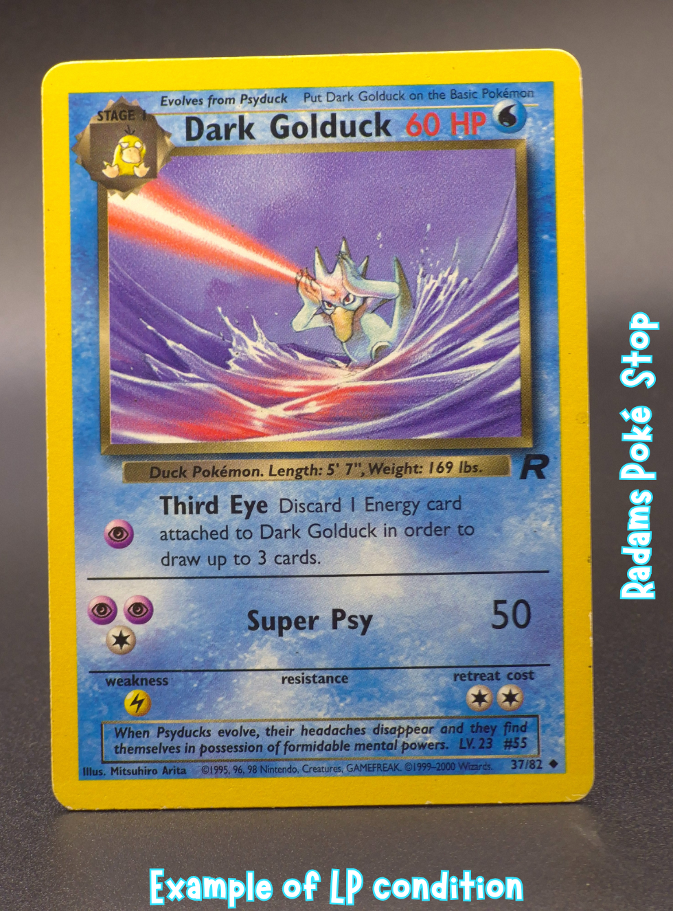 Dark Golduck #37 Uncommon Team Rocket