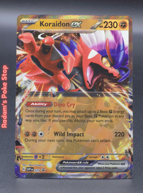 Koraidon ex #SVP029 Promo