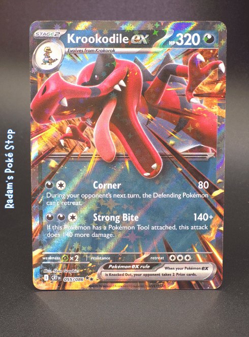 Krookodile ex #055 CRI Chaos Rising DR