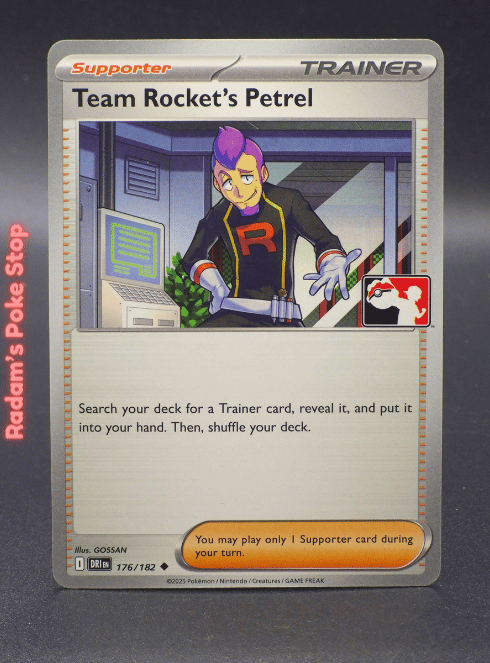 PLAY! Stamped Team Rocket's Petrel #176 - prize pack exclusive
