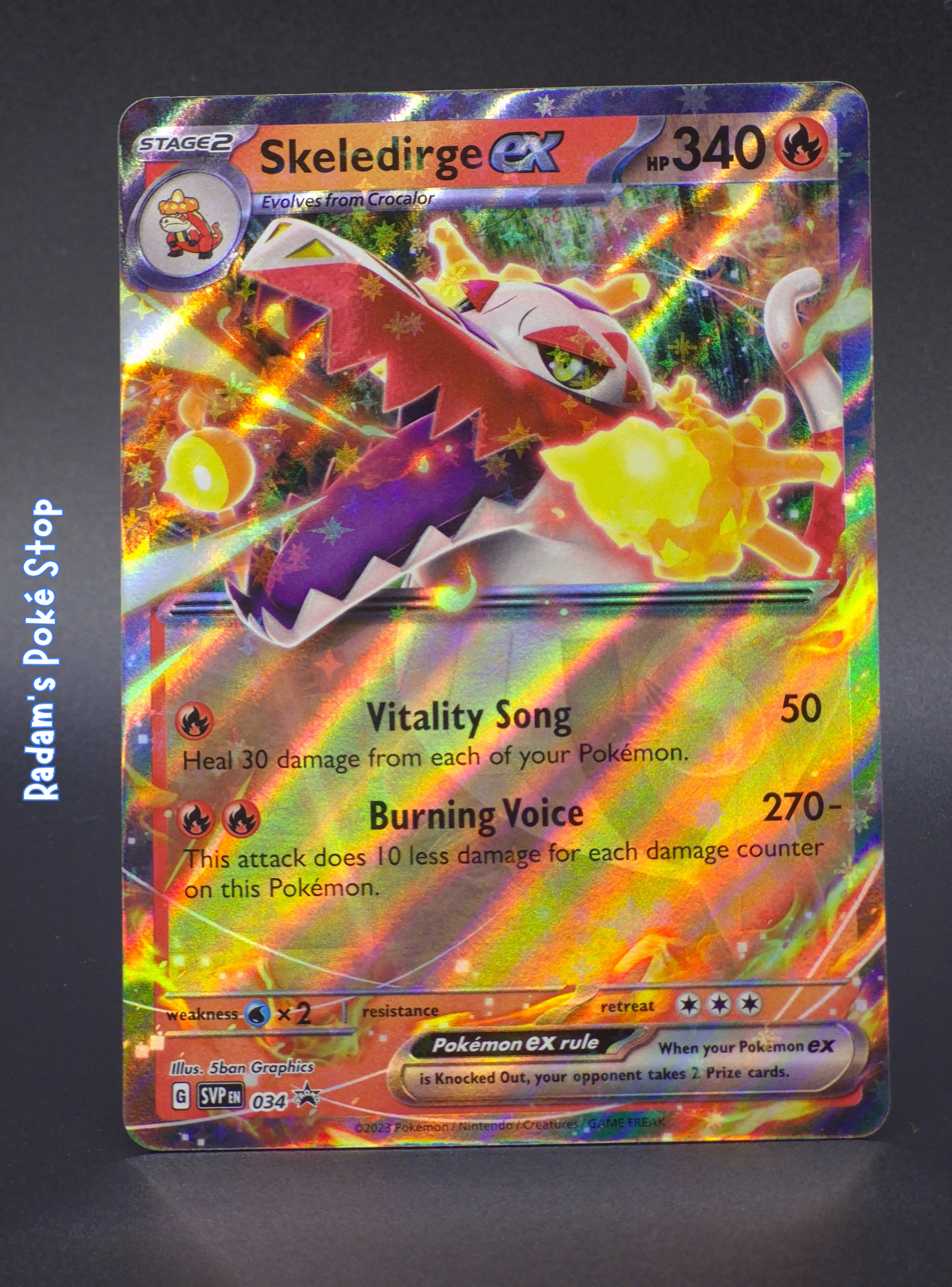 Skeledirge ex #SVP034 Promo