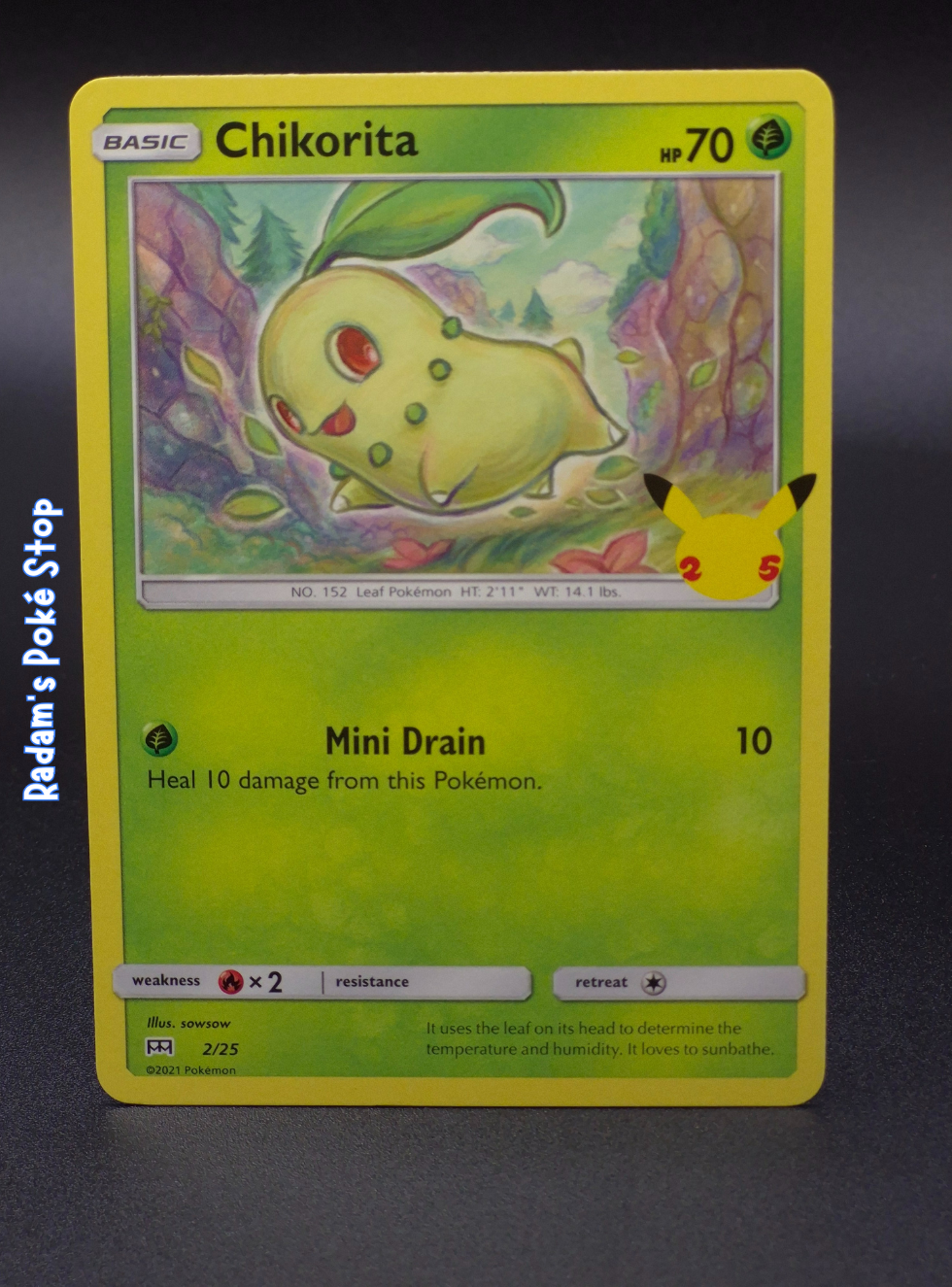 Chikorita Mcdonald's Promo #2 25th Anniversary 2021