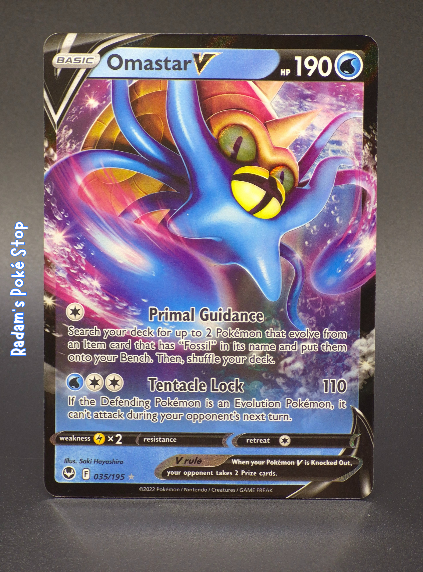 Omastar V #35 Silver Tempest UR