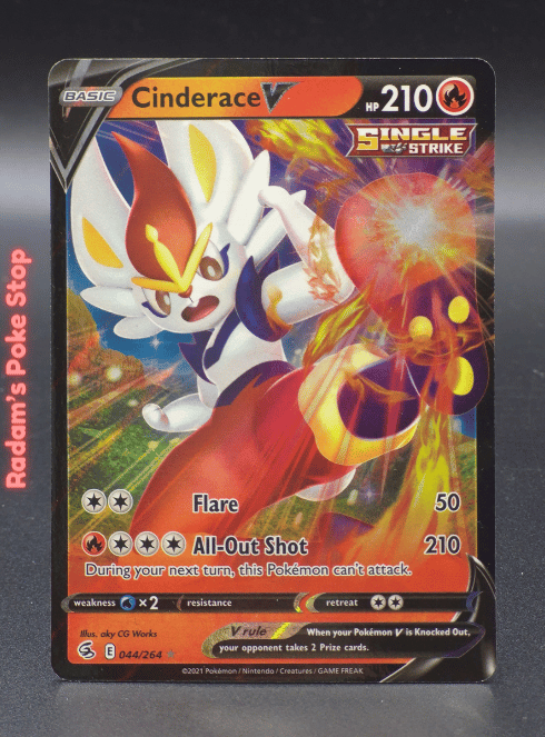 Cinderace V #044 Fusion Strike UR