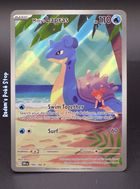 Misty's Lapras #194 IR Destined Rivals