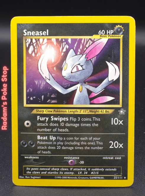 Sneasel #25 Neo Genesis