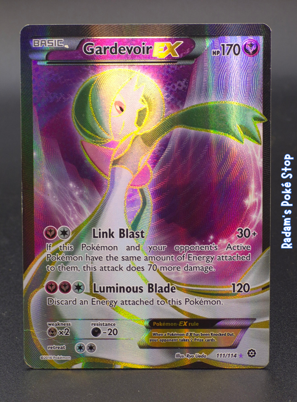 Gardevoir EX #111 XY Steam Siege