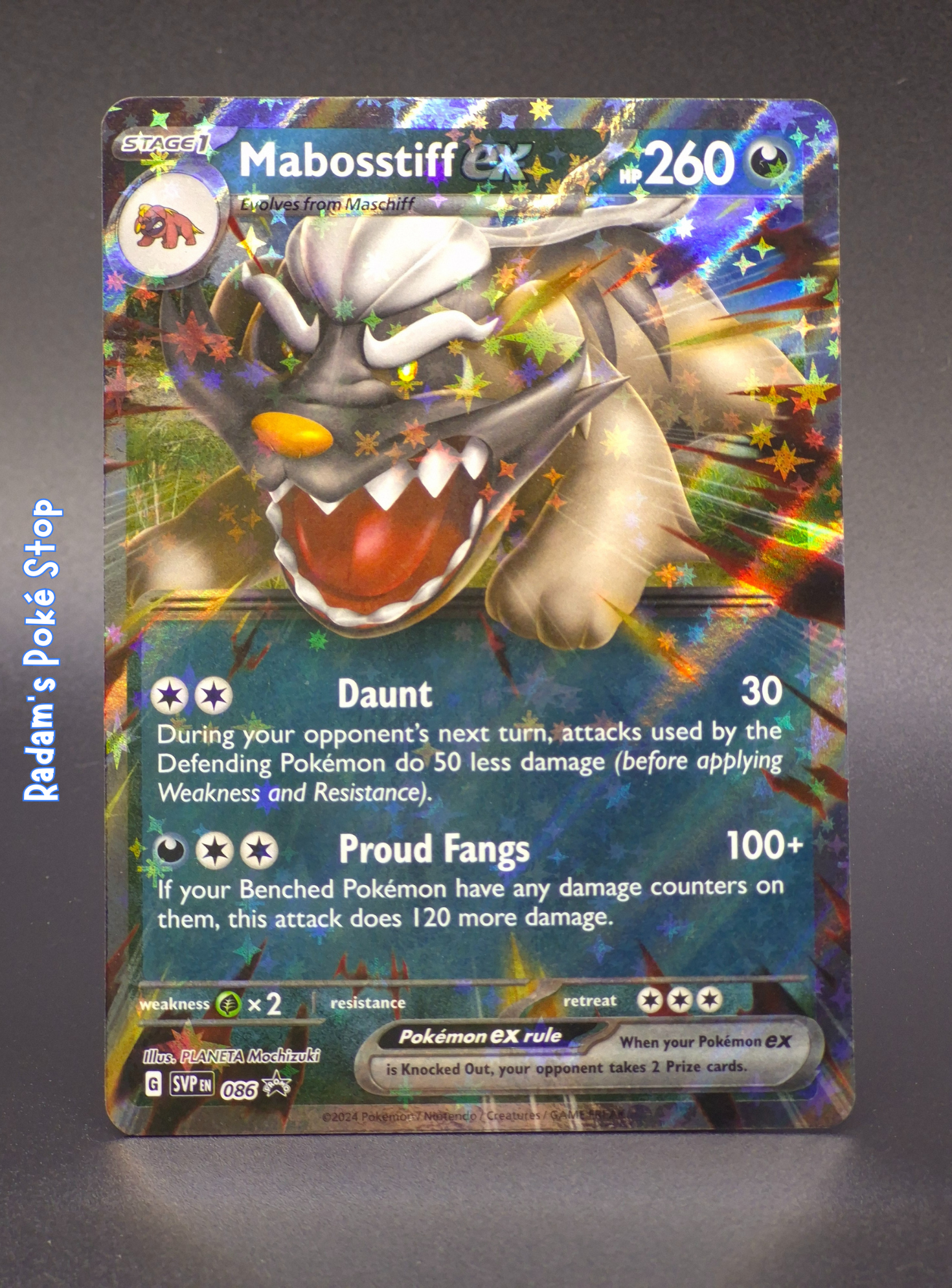 Mabosstiff ex #SVP086 Promo