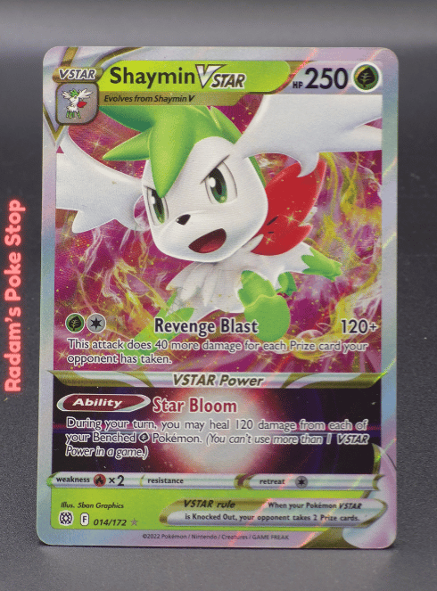 Shaymin Vstar #014 Brilliant Stars UR