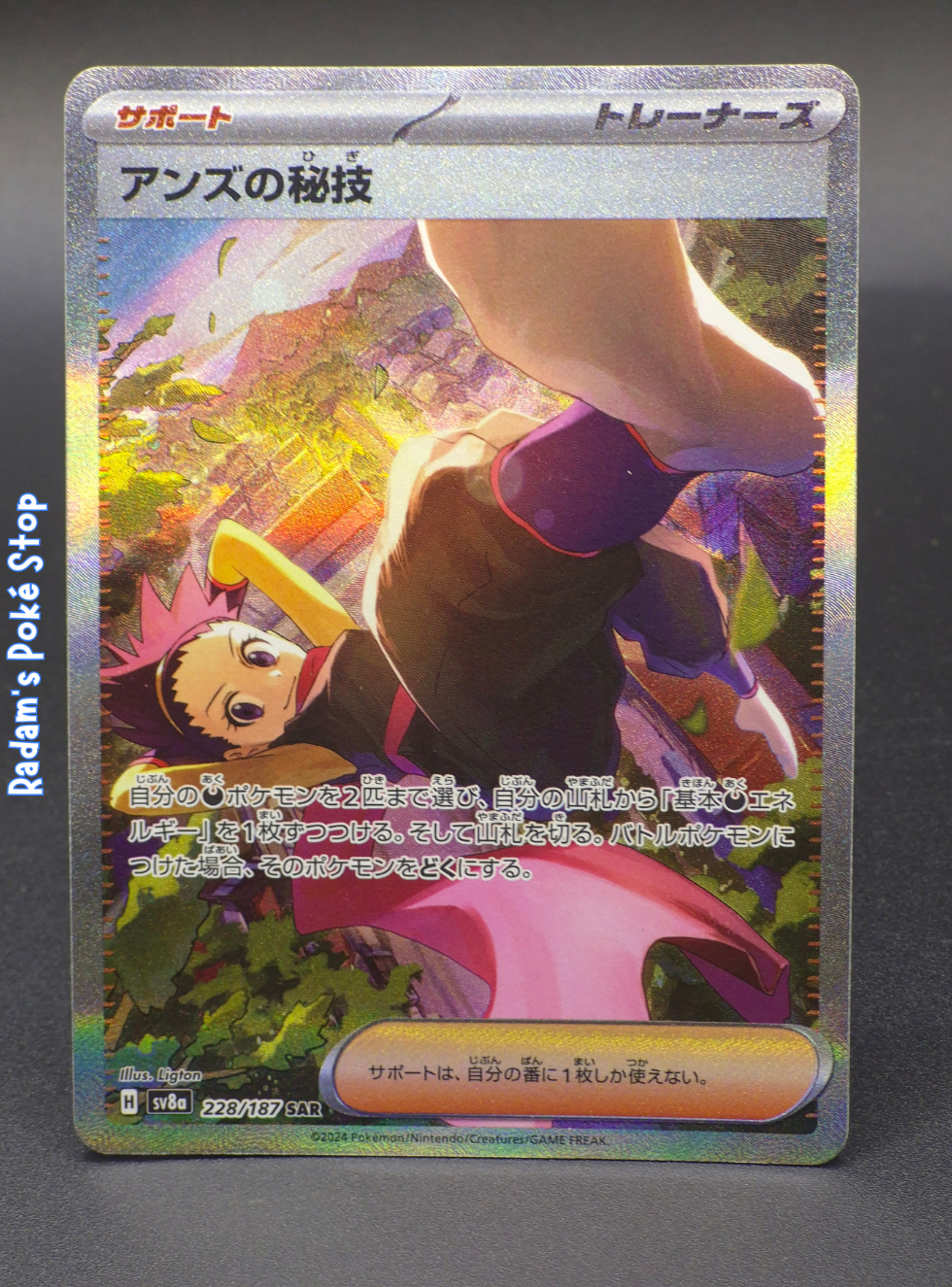 Janine's Secret Art #228 SAR sv8a Terastal Festival JPN
