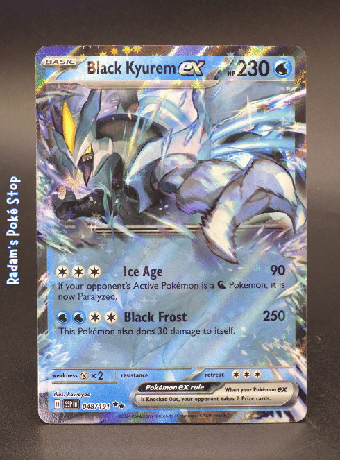 Black Kyurem ex #048 Surging Sparks DR