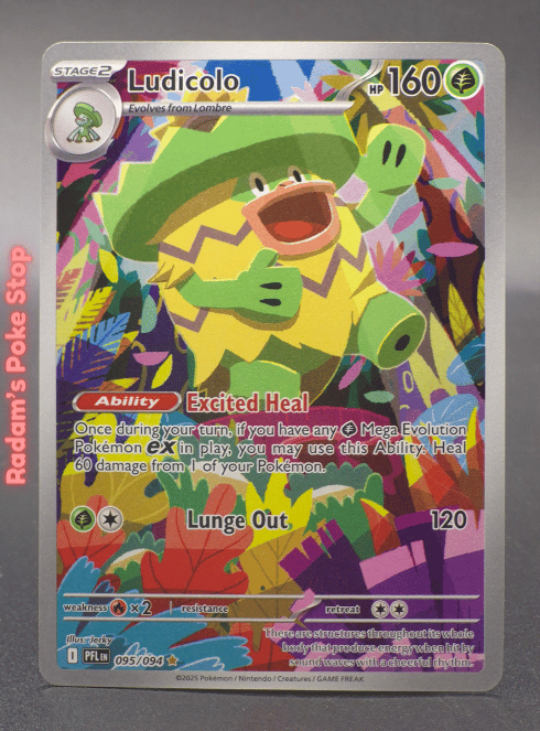 Ludicolo #095 IR Phantasmal Flames