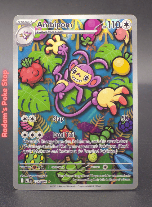 Ambipom #107 IR Phantasmal Flames