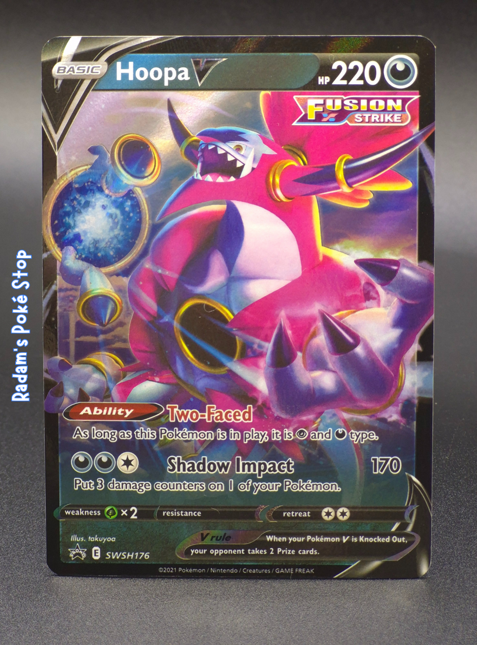 Hoopa V #SWSH176 Black Star Promo