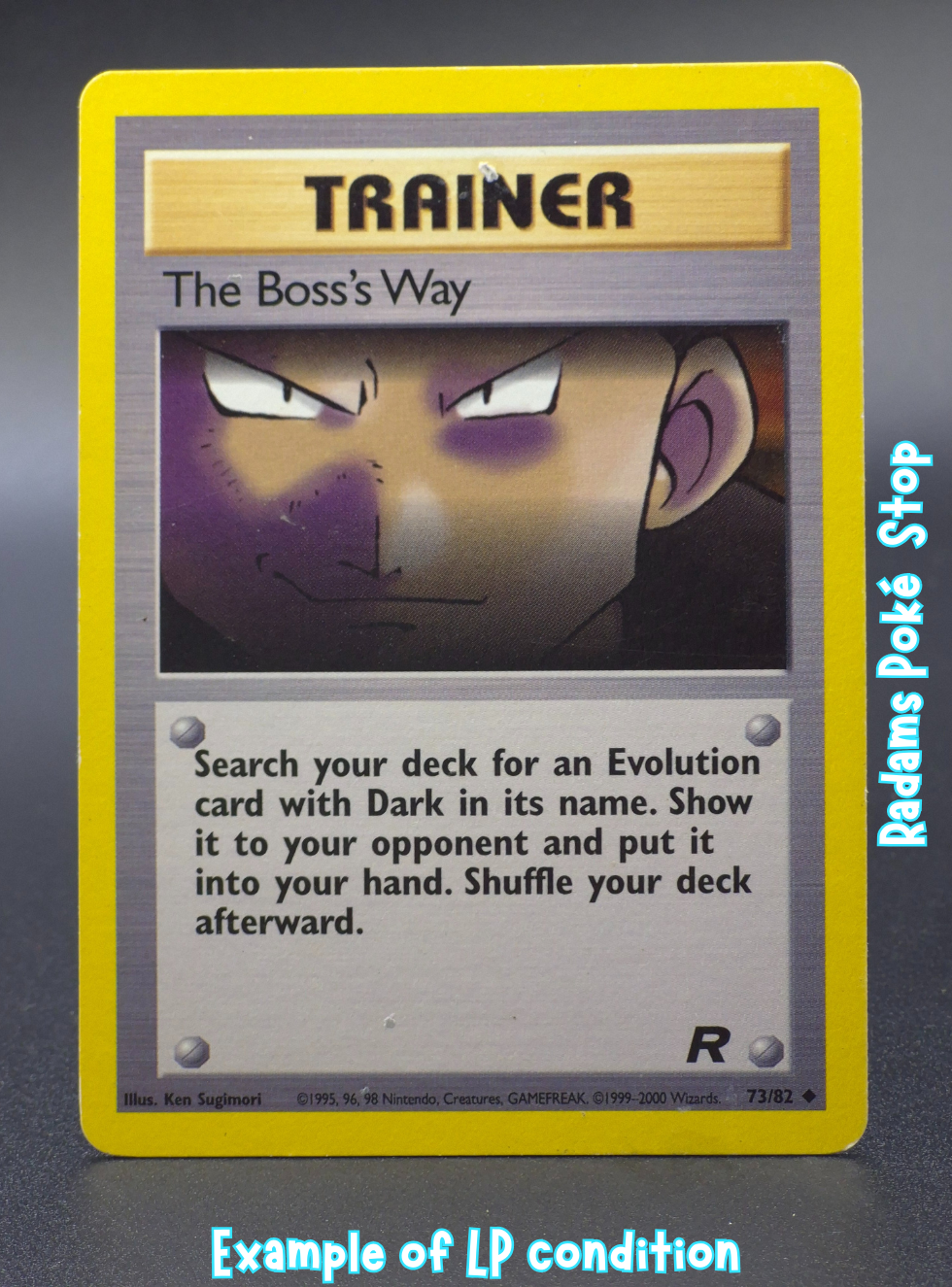 The Boss's Way #73 uncommon Team Rocket