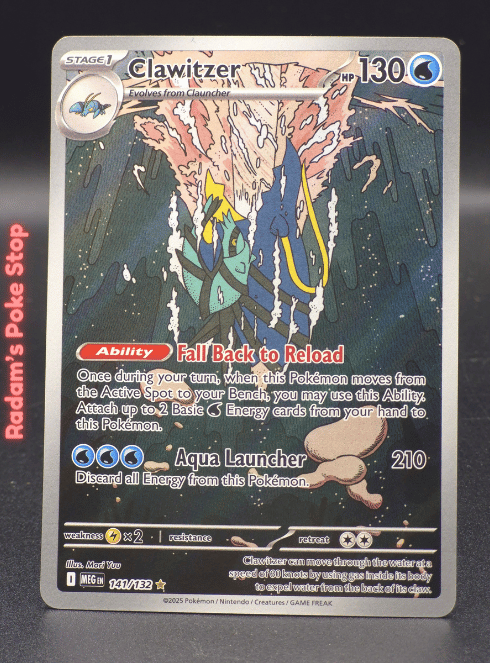 Clawitzer #141 IR Mega Evolution