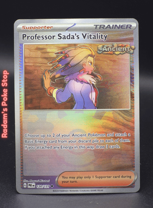 Professor Sada's Vitality #120 Prismatic Evolutions Poke Ball