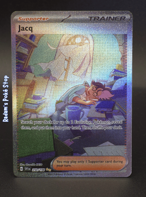 Jacq #250 Scarlet & Violet Base SIR