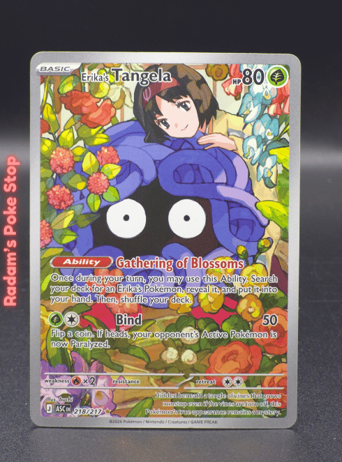 Erika's Tangela #218 Ascended Heroes IR