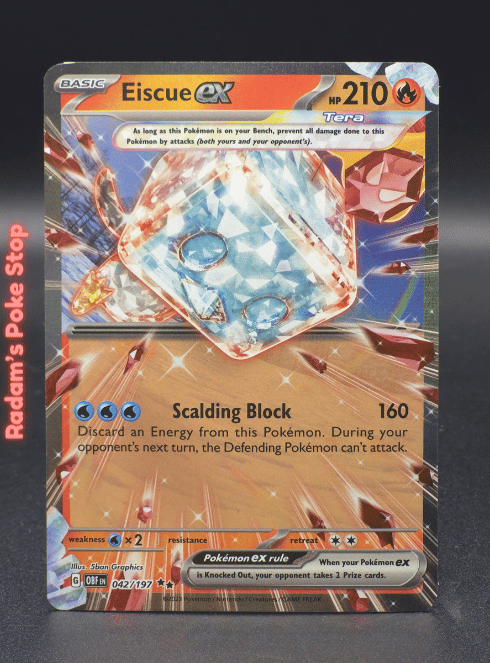 Eiscue ex #042 Obsidian Flames DR