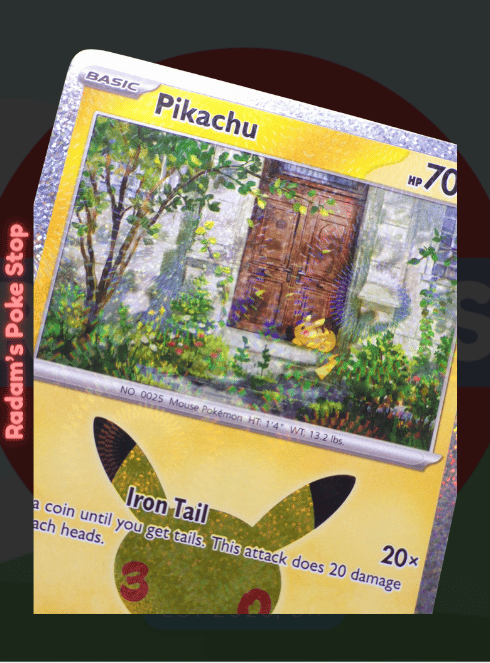 Pikachu 17/30 #039 30th Celebrations 30C