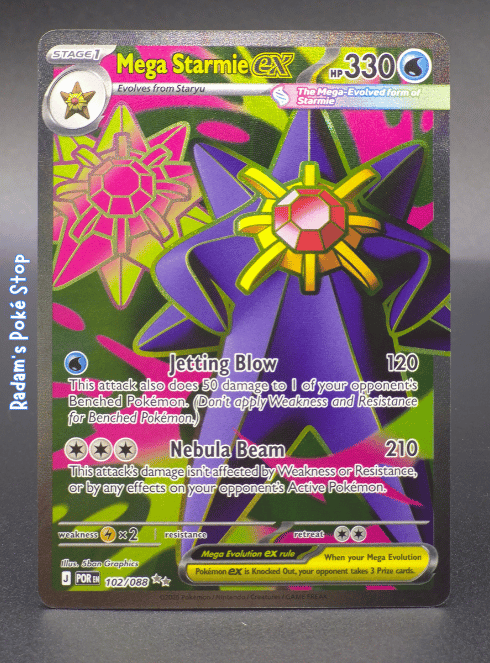 Mega Starmie ex #102 Perfect Order UR