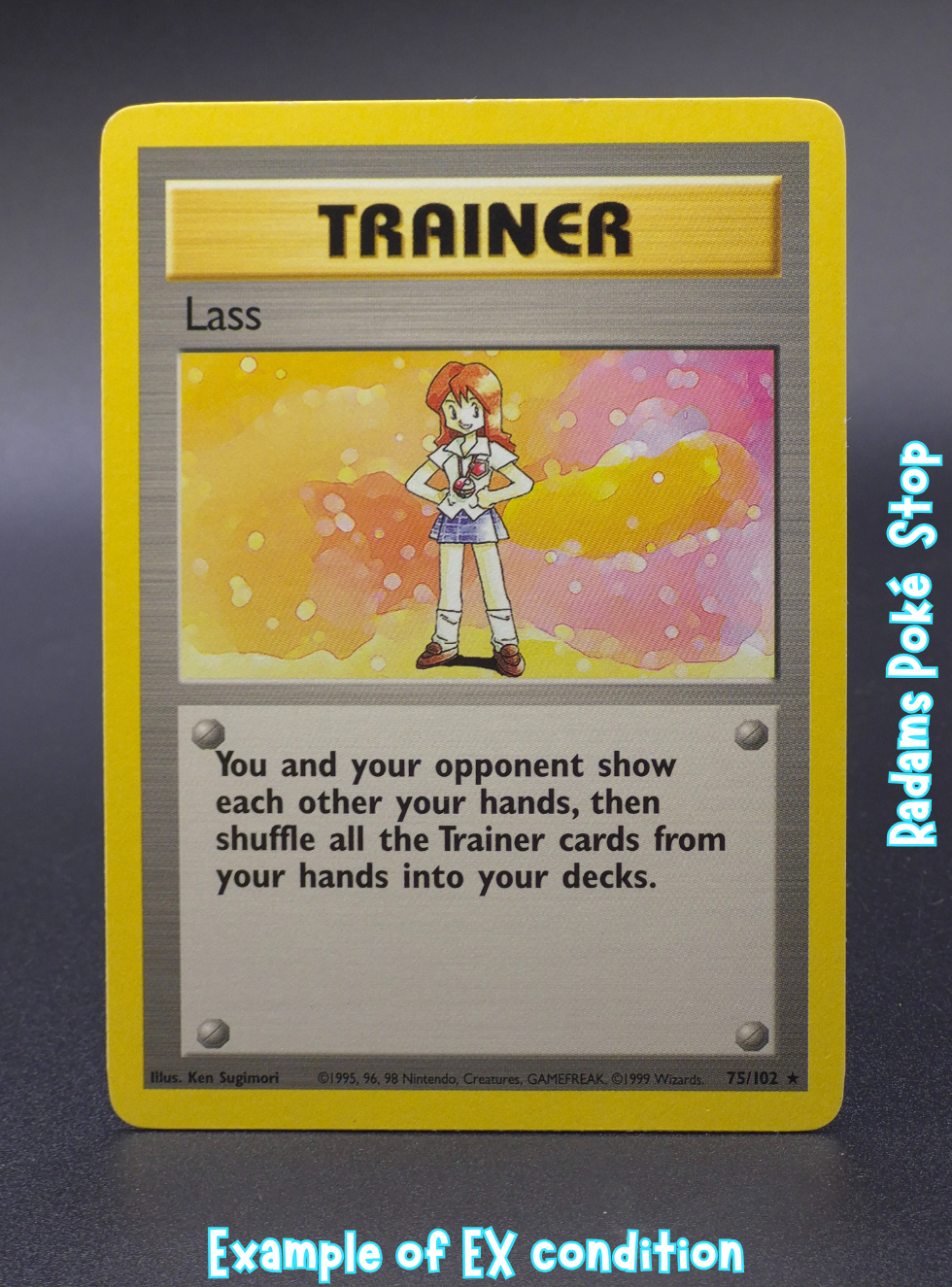 Lass #75 rare Base Set