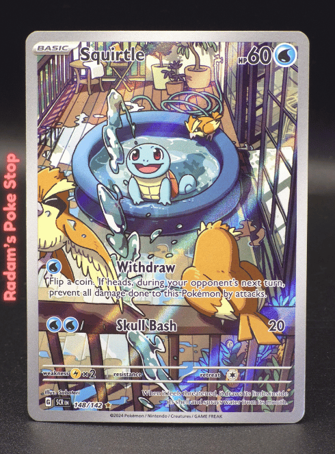 Squirtle #148 Stellar Crown IR