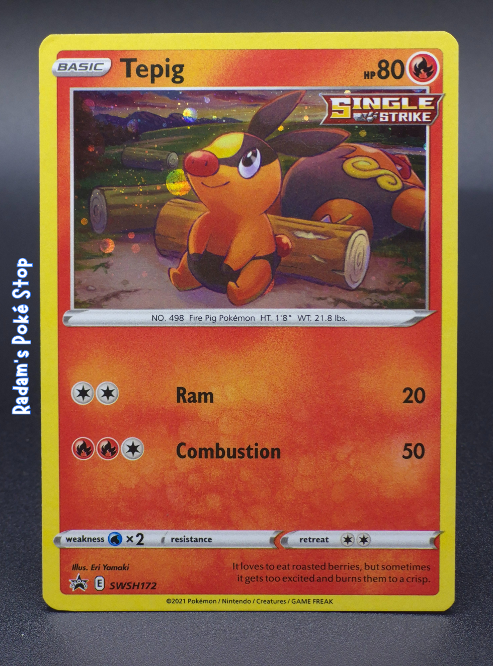 Tepig #SWSH172 Promo