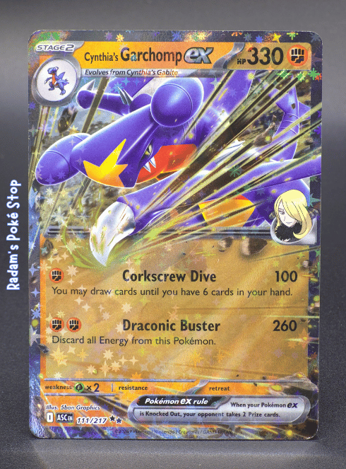 Cynthia's Garchomp ex #111 DR Ascended Heroes
