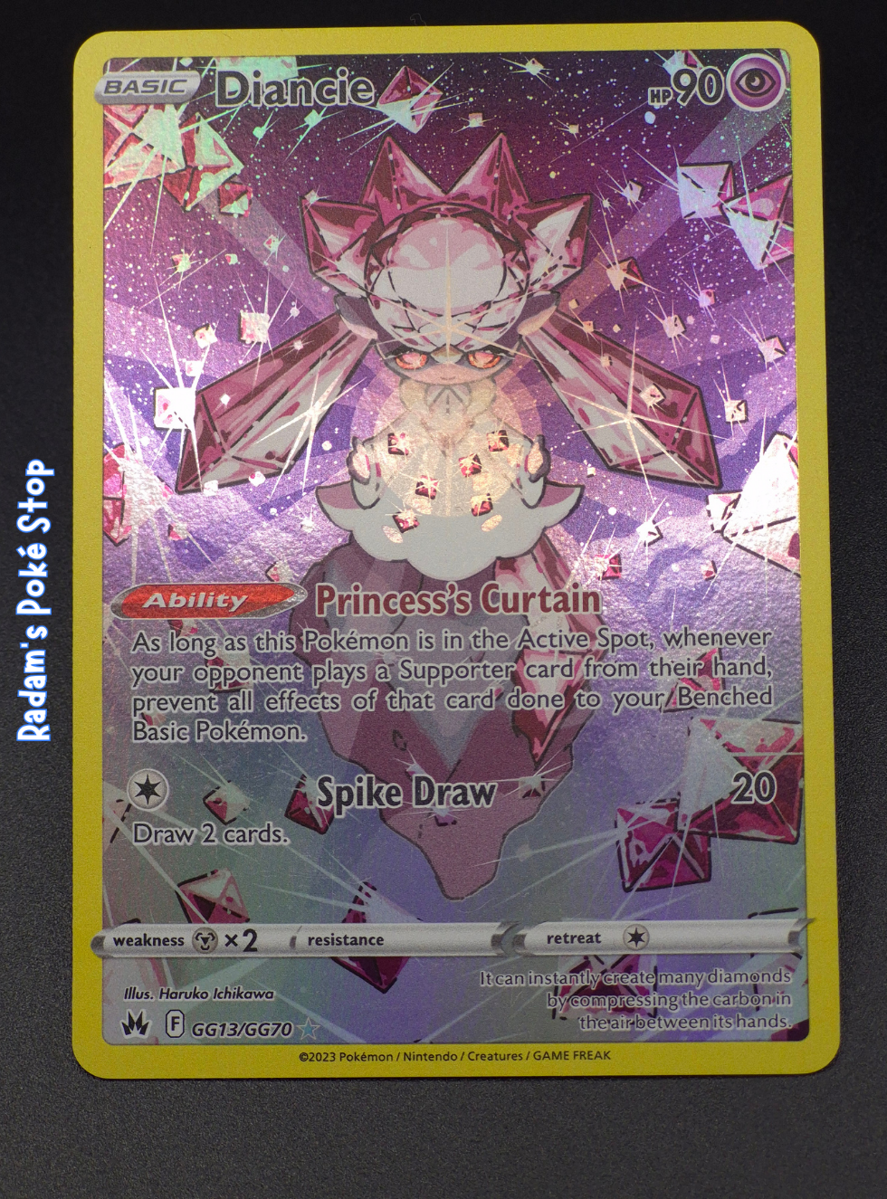 Diancie #GG13 Crown Zenith