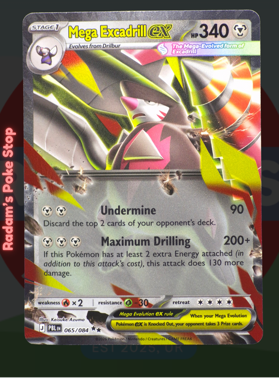 Mega Excadrill ex 065/084,
