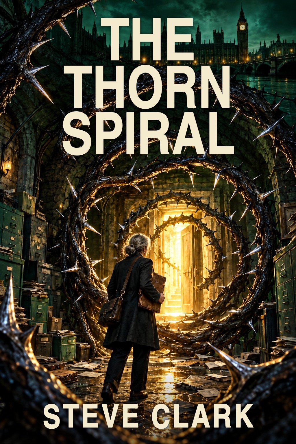 The Thorn Spiral by Steve Clark — book cover