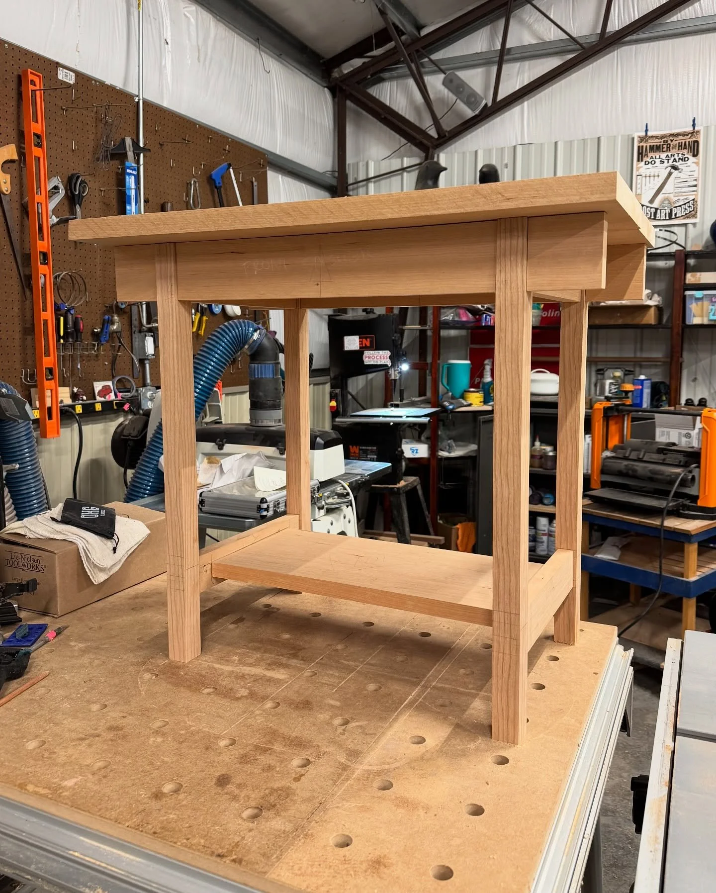Check out the last photo to see where this piece is going. Nothing is quite like that first time you get to dry-fit all of the parts. For me, the shaping and details are where a piece comes alive. 

I&rsquo;ve been working on this little side table. 