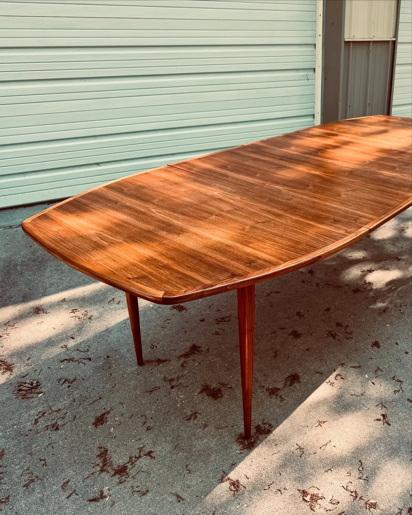 What isn&rsquo;t repaired during a restoration is almost always as important as what is. I stripped and sanded the failing finish. I used gentle weight and humidity to press the warped leaves flat enough to use. I cleaned and lubricated the slides. I