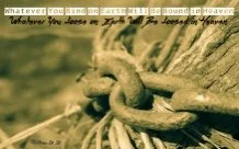 Whatever You Loose on Earth Will Be Loosed in Heaven: Matthew 18:15-20