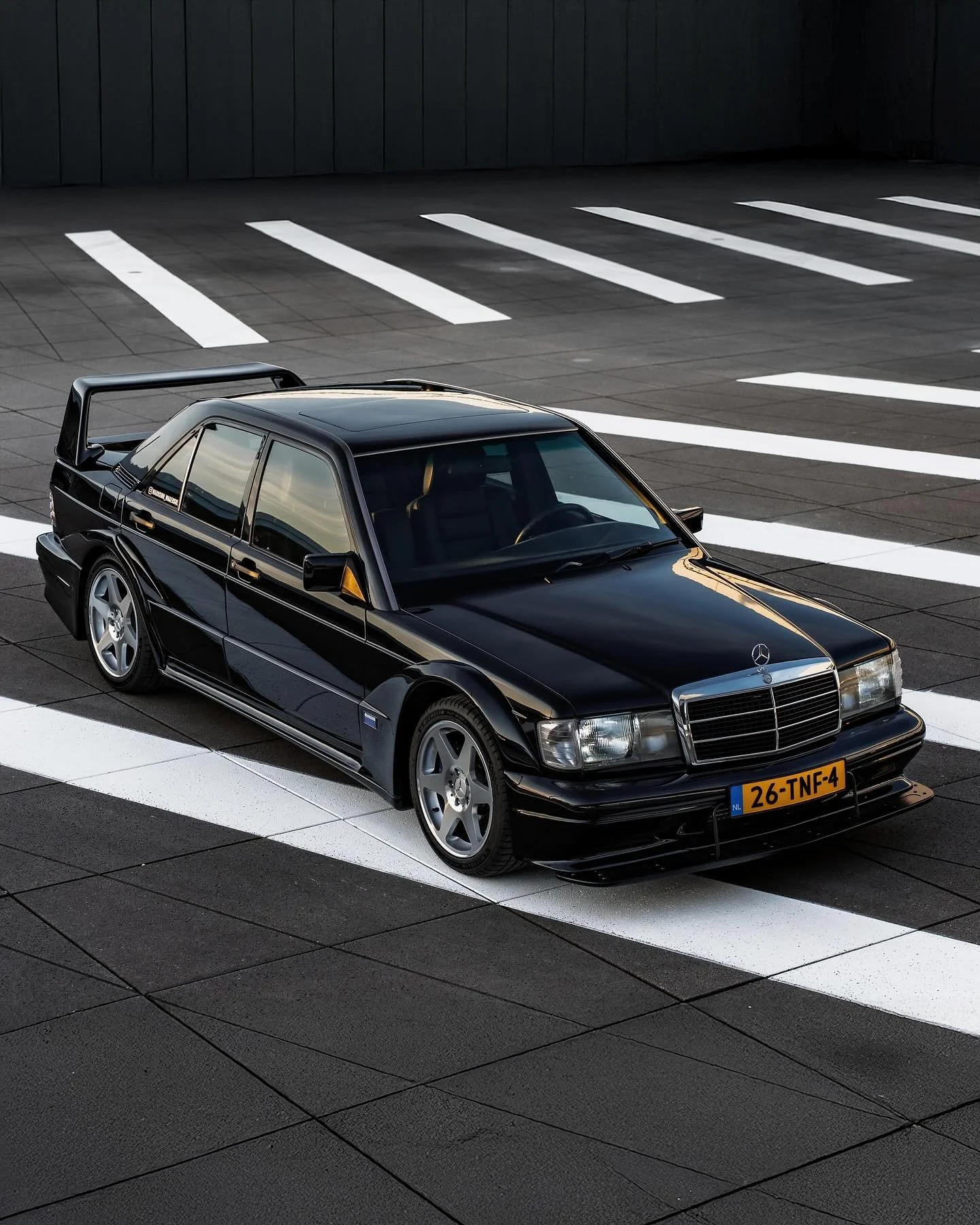The Wahnsinn One is waiting for you ✨ This 190E EVO II is on @route66auctions until September 16 📅

#WahnsinnOne #Route66Auctions #SeptemberListing #190evo2 #remodelcar #benz #190e