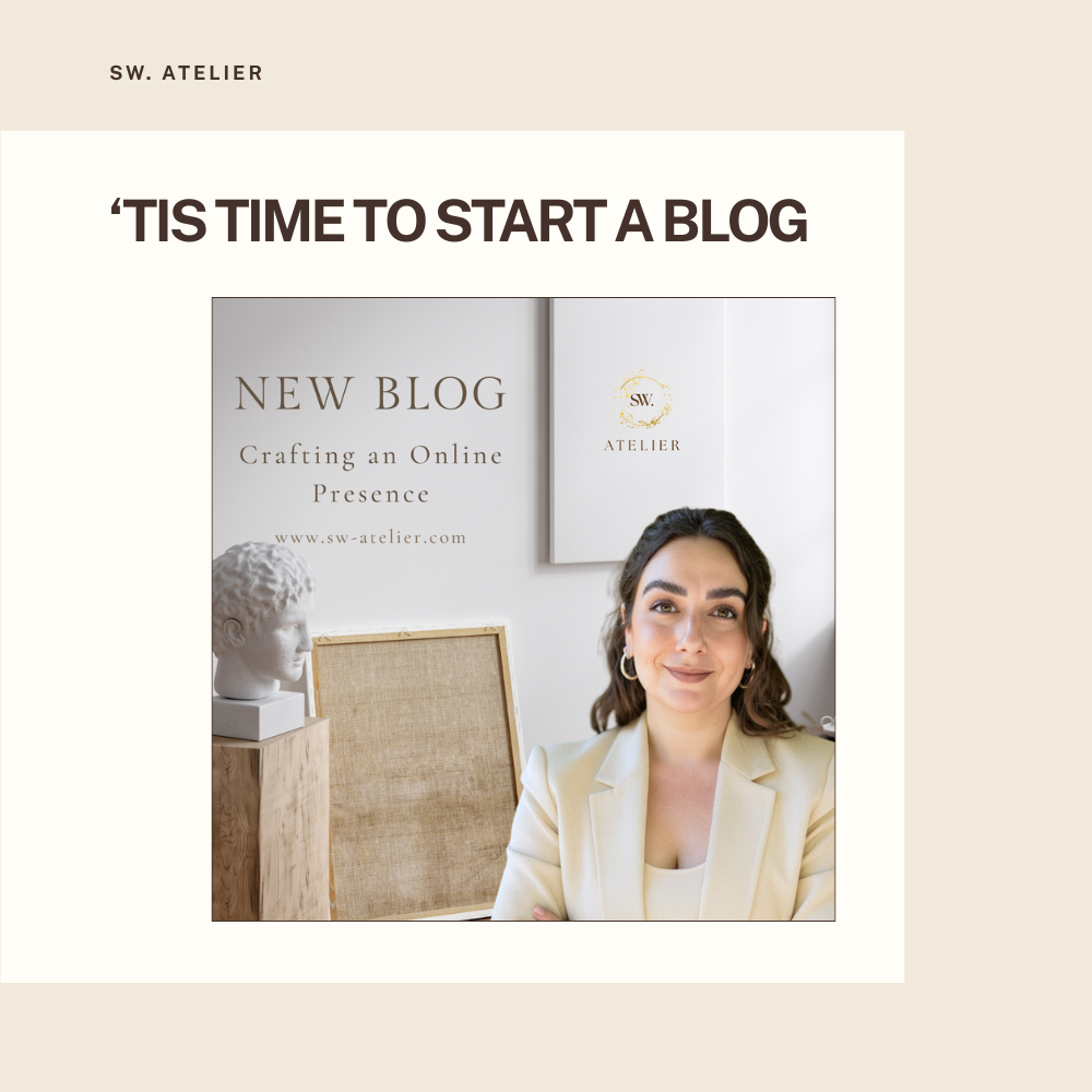 #1 ‘Tis time to start a blog
