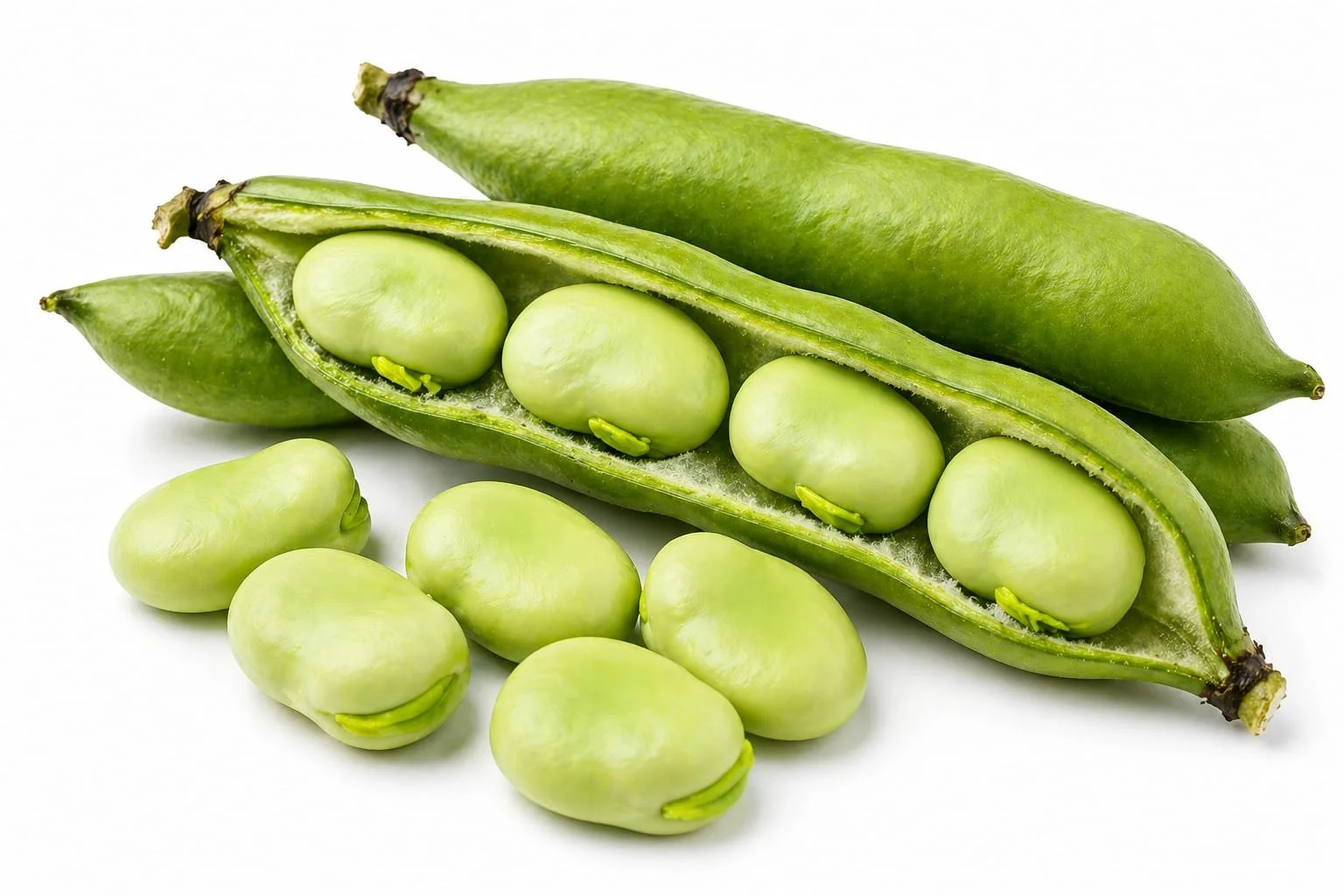 frozen broad beans