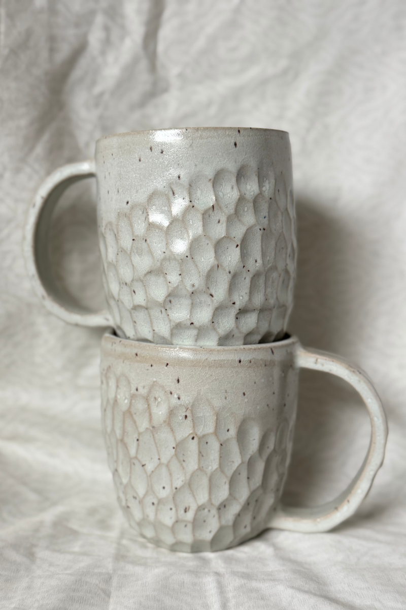 textured mug