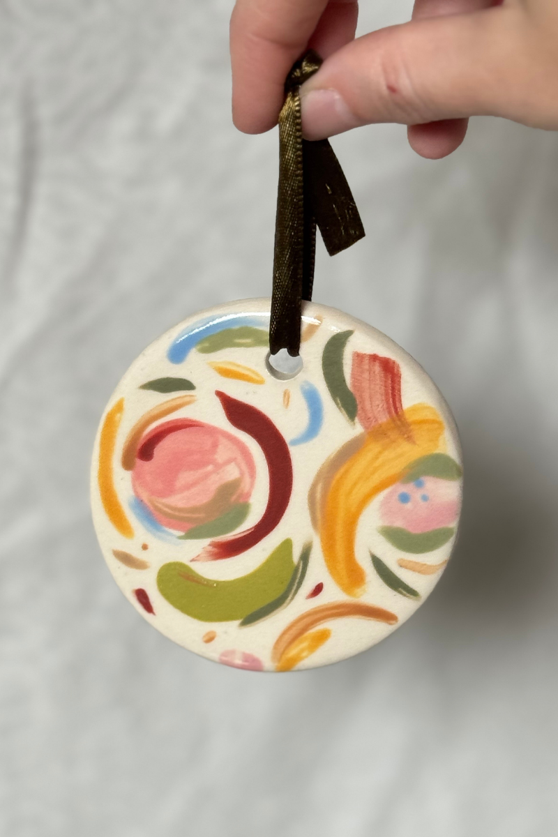 potter + painter collab ornaments