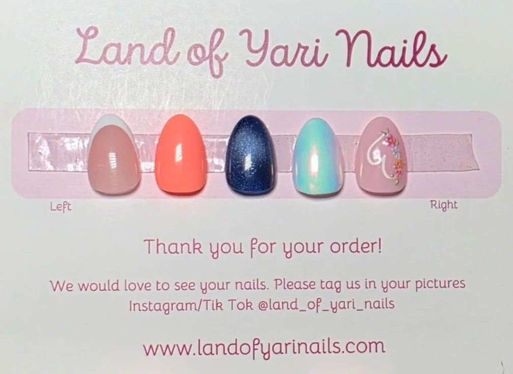 french-tip-on-nude-base-solid-coral-nail-blue-cateye-chroms-nail-light-pink-nail-with-heart-flowers-short-almond-nails