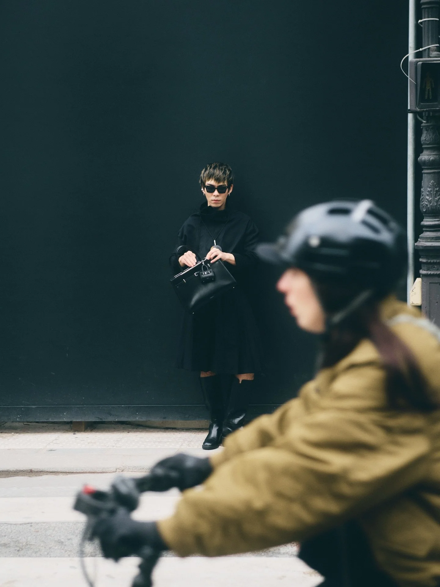 When in Paris. 

A look part of AIM (Always in Motion), a series that features @verafied_official as the main character, while it showcases three different looks that were designed and sewed by me, shot in the streets of Paris. 

Creative Direction @