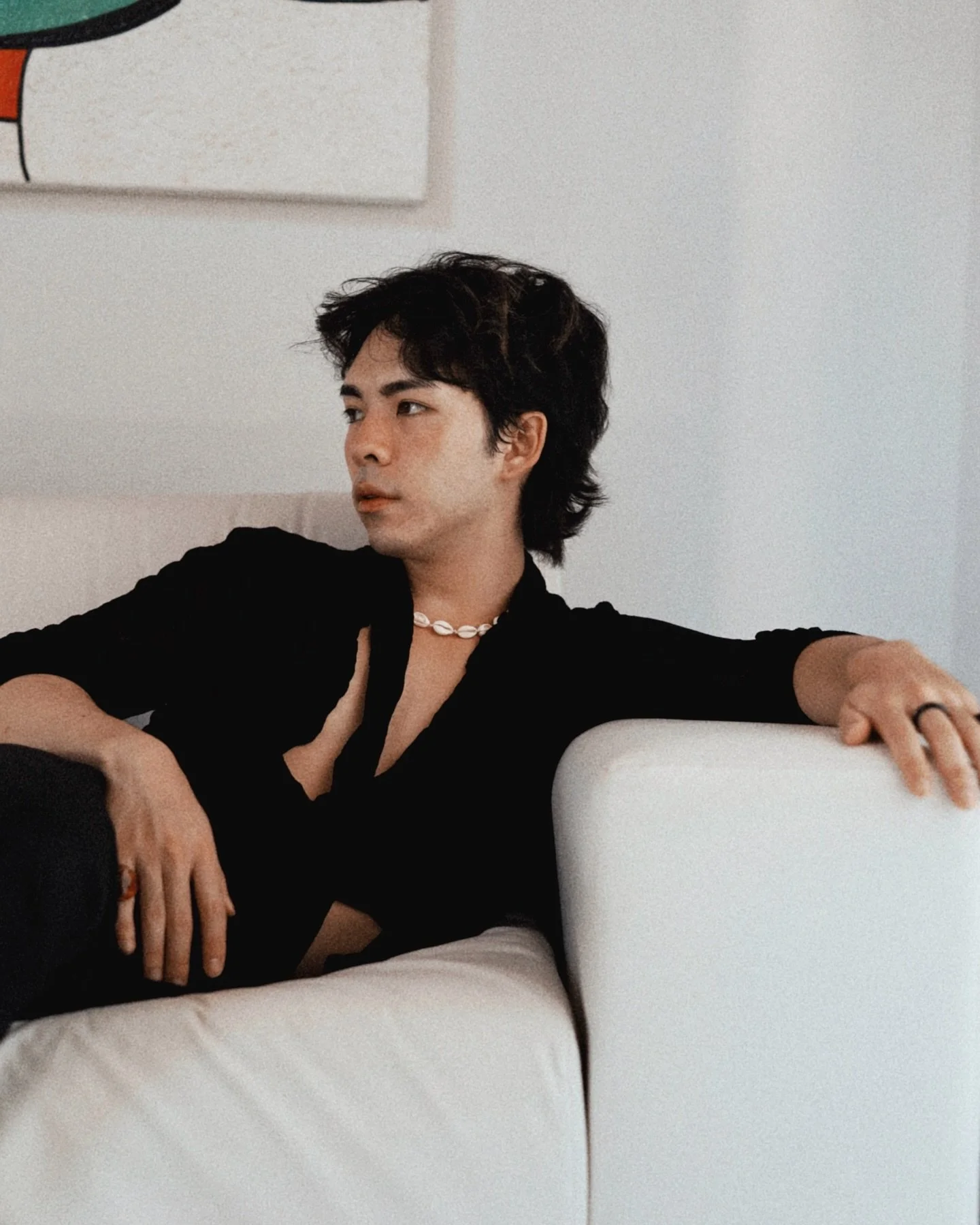 Sunday mornings are better in all black 🖤🐚