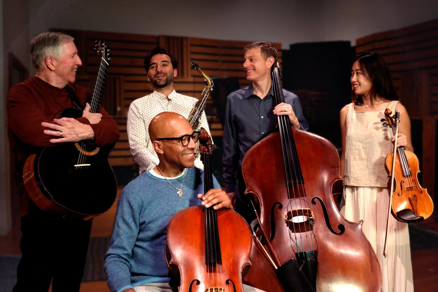 Mark Vickness Interconnected Band Members:Mark VIckness, Myra Choo, Jesse Levit, Joseph Hebert, Dan Feiszli
