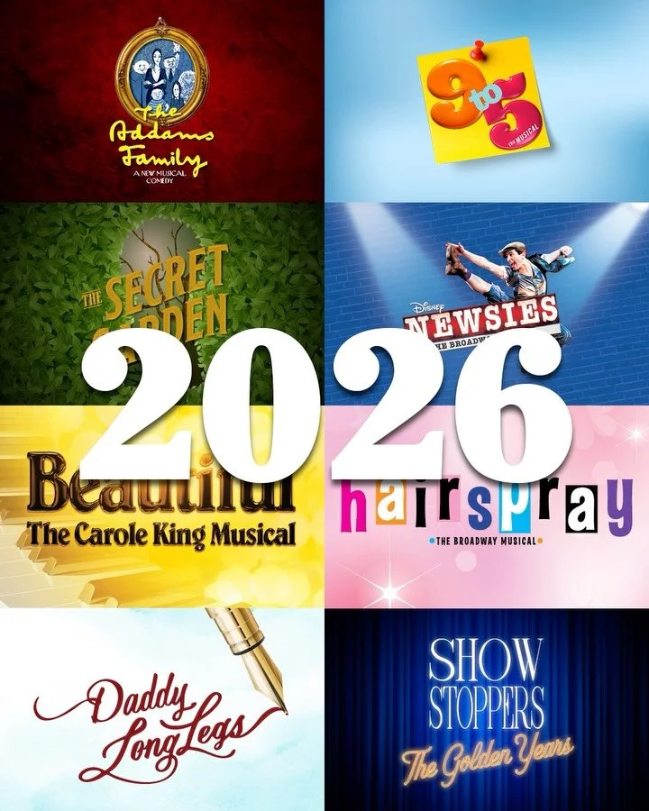 Here we go! We&rsquo;re giving you a little holiday treat this year and dropping our 2026 season early! Get ready for a fun one, there&rsquo;s something for everyone and we couldn&rsquo;t be more excited. And don&rsquo;t forget we&rsquo;ve added 37 s