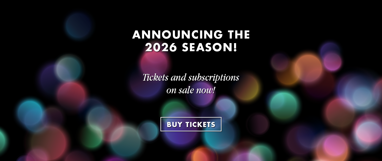 Announcing the 2026 Season